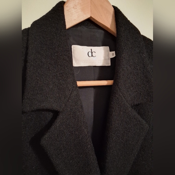 Devonshire Cream Jackets & Blazers - 90s Black Wool Blazer